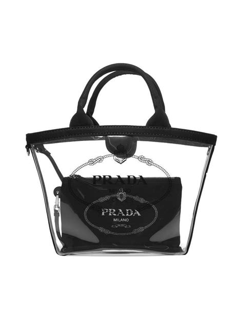 transparent prada bag|clear Prada bag.